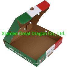 Take out Pizza Delivery Box with Custom Design Hot Sale (PZ2511007)